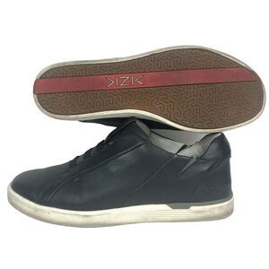 Kizik F.A.S.T. New York Men's Sz 11(M) Black Leather Hands-Free/Slip-On 100117